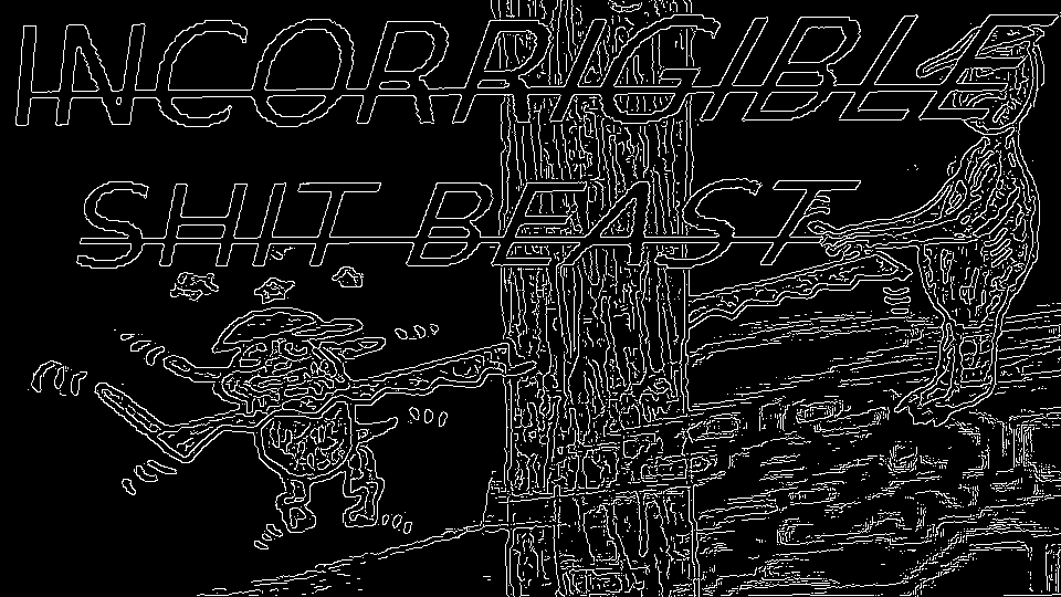  rendered as white lines on black